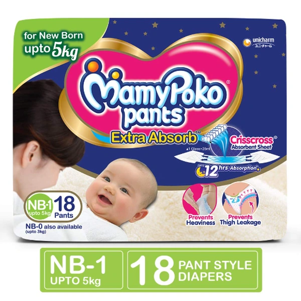 Mamypoko Pants Standard  NB1